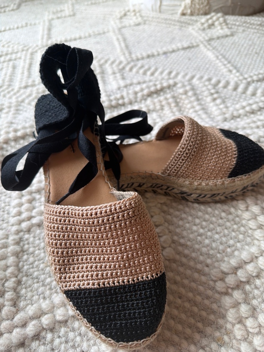 Free People Island Time Wrap Espadrilles EU39 - Never Worn